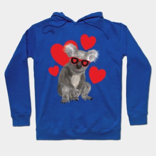 Koala Love Valentine Hoodie